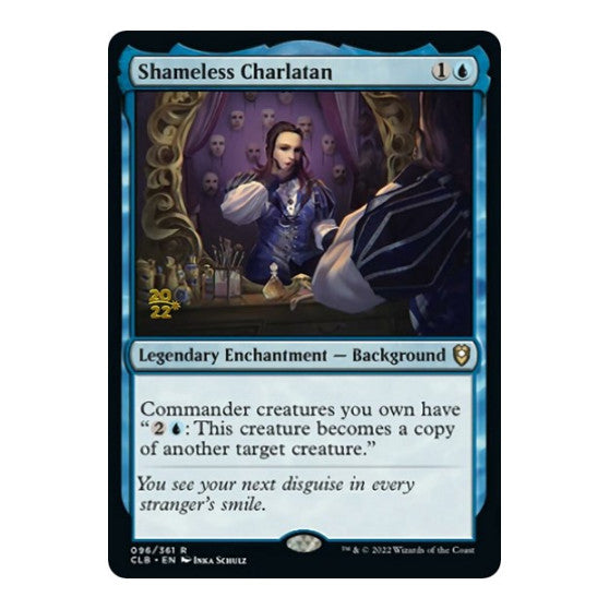 Shameless Charlatan (PRE) #96 Rare (Foil Lightly Played) Prerelease Cards Magic: The Gathering: 2026
