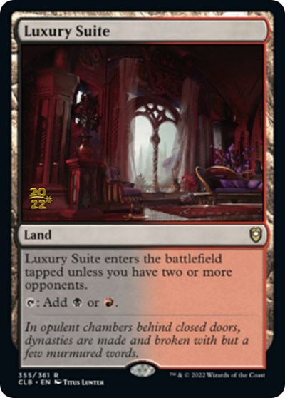Luxury Suite (PRE) #355s Rare (Foil Near Mint) Prerelease Cards Magic: The Gathering: 2026