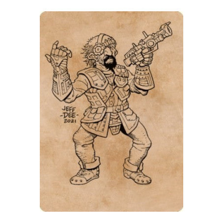 Jan Jansen, Chaos Crafter Art Card (ASCLB) #66 Special (Lightly Played) Art Series: Commander Legends: Battle for Baldur's Gate Magic: The Gathering: 2022