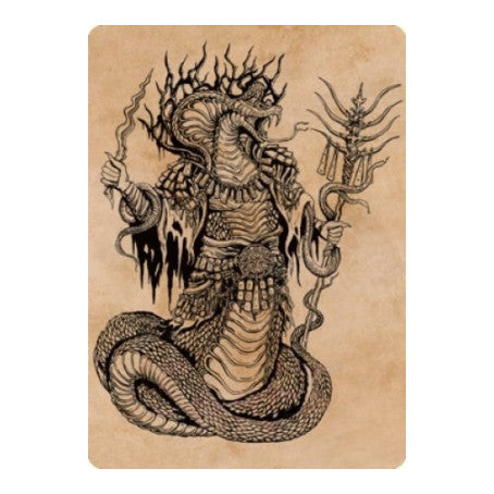 Sivriss, Nightmare Speaker Art Card (51/81) (ASCLB) #51 Special (Lightly Played) Art Series: Commander Legends: Battle for Baldur's Gate Magic: The Gathering: 2022