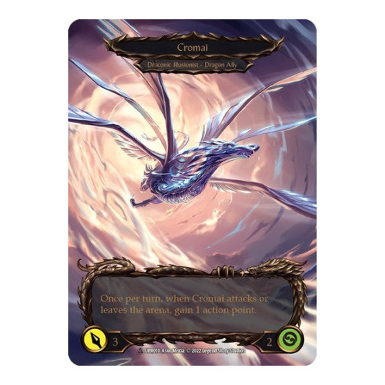 Invoke Cromai Cromai Marvel (UPR) #UPR010 Marvel (Cold Foil Near Mint) Uprising Flesh and Blood TCG: 2022