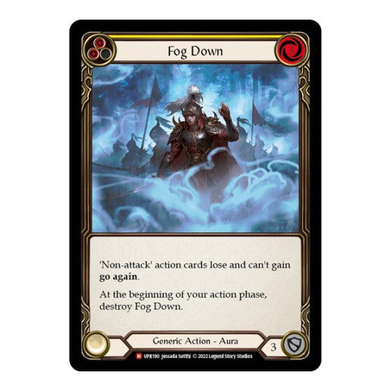 Fog Down (UPR) #UPR190 Majestic (Lightly Played) Uprising Flesh and Blood TCG: 2022