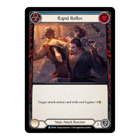 Rapid Reflex (Blue) (UPR) #UPR164 Rare Uprising Flesh and Blood TCG: 2022