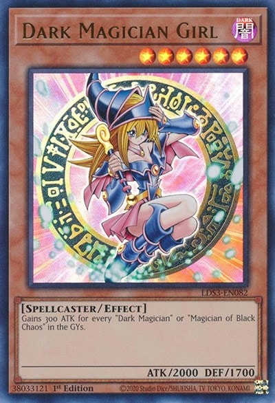 Dark Magician Girl (LDS3) #LDS3-EN082 Ultra Rare (1st Edition Near Mint) Legendary Duelists: Season 3 YuGiOh: 2022