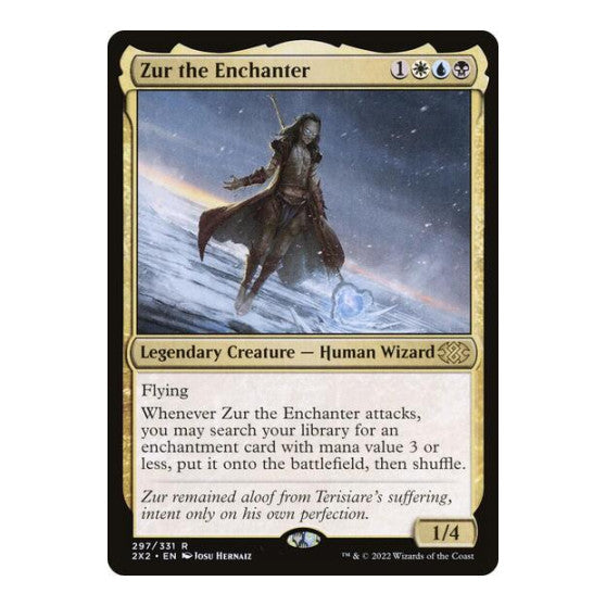 Zur the Enchanter (2X2) #297 Rare (Lightly Played) Double Masters 2022 Magic: The Gathering: 2022