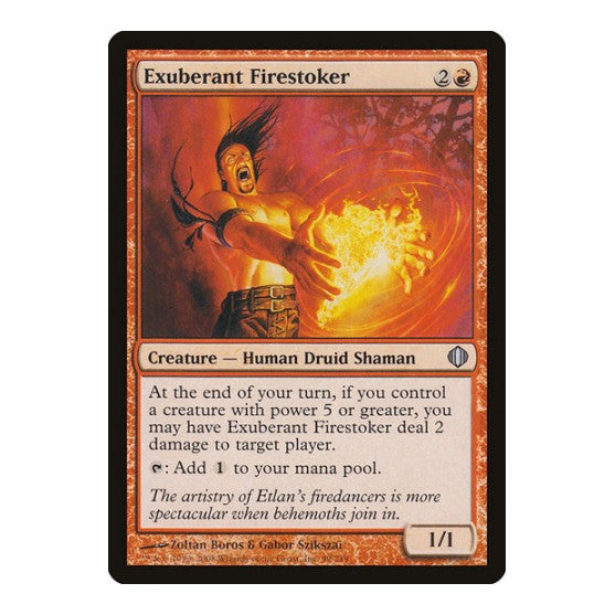Exuberant Firestoker (ALA) #99 Uncommon Shards of Alara Magic: The Gathering: 2008