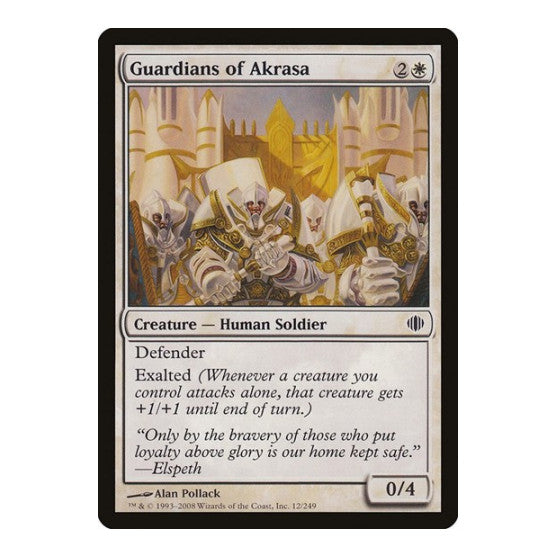 Guardians of Akrasa (ALA) #12 Common (Lightly Played) Shards of Alara Magic: The Gathering: 2008