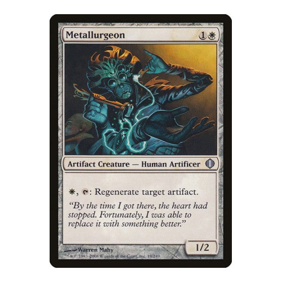 Metallurgeon (ALA) #19 Uncommon Shards of Alara Magic: The Gathering: 2008