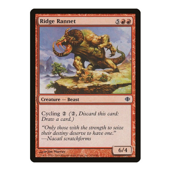 Ridge Rannet (ALA) #111 Common Shards of Alara Magic: The Gathering: 2008