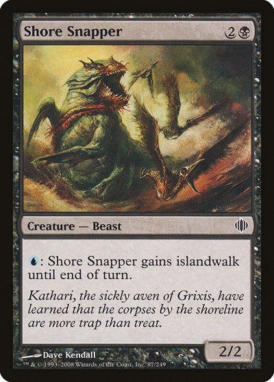 Shore Snapper (ALA) #87 Common Shards of Alara Magic: The Gathering: 2008