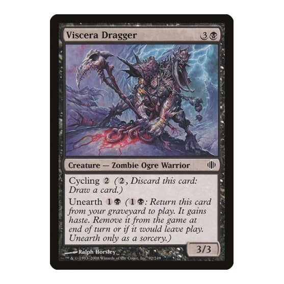 Viscera Dragger (ALA) #92 Common Shards of Alara Magic: The Gathering: 2008