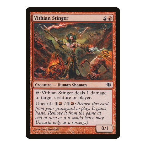 Vithian Stinger (ALA) #120 Common Shards of Alara Magic: The Gathering: 2008
