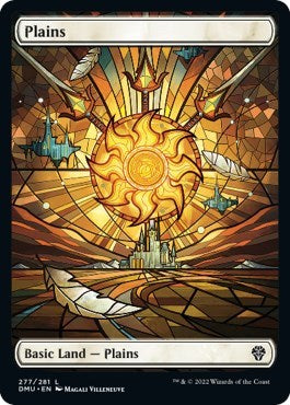 Plains Showcase (DMU) #277 Land (Lightly Played) Dominaria United Magic: The Gathering: 2022
