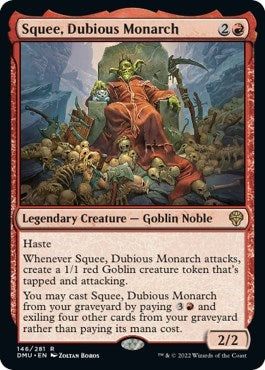 Squee Dubious Monarch (DMU) #146 Rare (Lightly Played) Dominaria United Magic: The Gathering: 2022