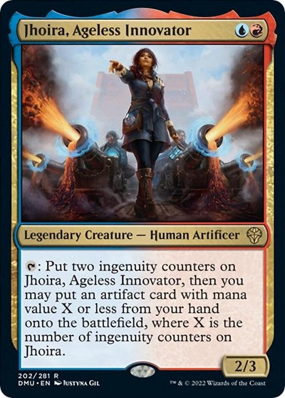 Jhoira Ageless Innovator (DMU) #202 Rare Dominaria United Magic: The Gathering: 2022