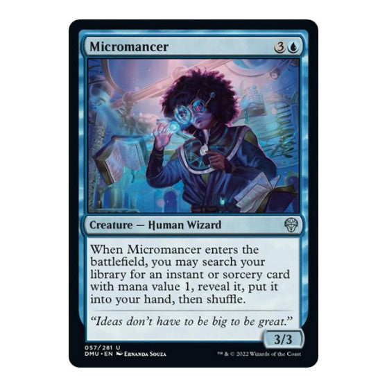 Micromancer (DMU) #57 Uncommon Dominaria United Magic: The Gathering: 2022