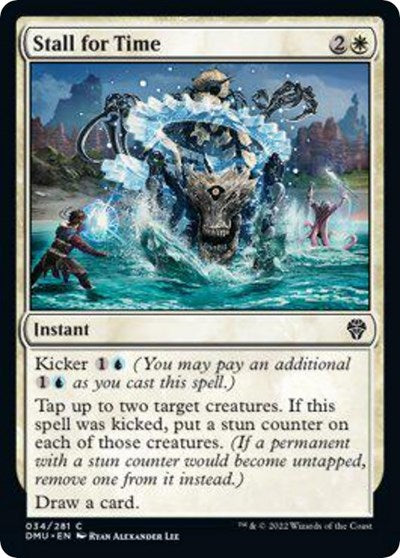 Stall for Time (DMU) #34 Common Dominaria United Magic: The Gathering: 2022