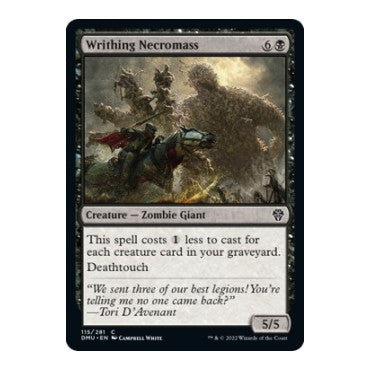 Writhing Necromass (DMU) #115 Common Dominaria United Magic: The Gathering: 2022