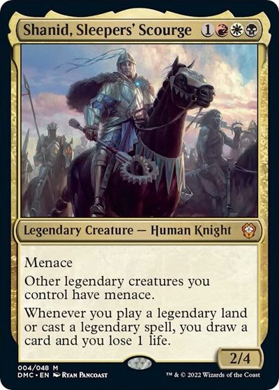 Shanid Sleepers Scourge (DMC) #4 Mythic Rare (Lightly Played) Commander: Dominaria United Magic: The Gathering: 2022