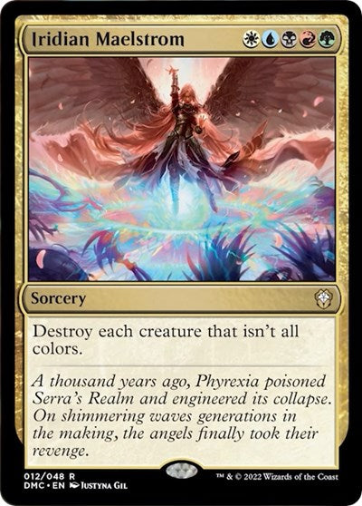 Iridian Maelstrom (DMC) #12 Rare (Lightly Played) Commander: Dominaria United Magic: The Gathering: 2022