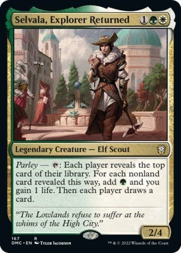 Selvala Explorer Returned (DMC) #167 Rare (Moderately Played) Commander: Dominaria United Magic: The Gathering: 2022