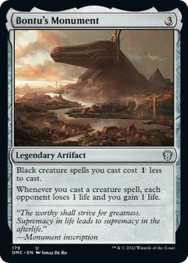 Bontus Monument (DMC) #179 Uncommon (Lightly Played) Commander: Dominaria United Magic: The Gathering: 2022