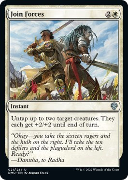 Join Forces (DMU) #21 Uncommon Dominaria United Magic: The Gathering: 2022