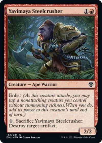 Yavimaya Steelcrusher (DMU) #152 Common Dominaria United Magic: The Gathering: 2022