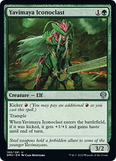 Yavimaya Iconoclast (DMU) #190 Uncommon Dominaria United Magic: The Gathering: 2022