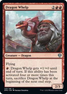Dragon Whelp (DMU) #120 Uncommon Dominaria United Magic: The Gathering: 2022