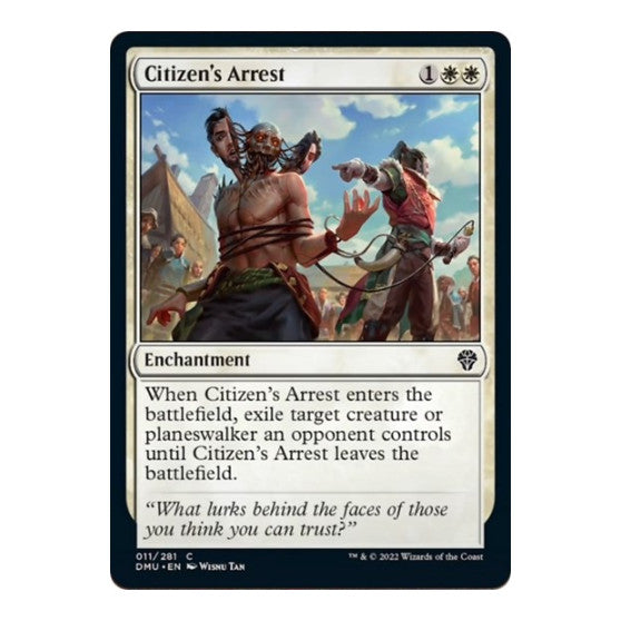 Citizens Arrest (DMU) #11 Common Dominaria United Magic: The Gathering: 2022
