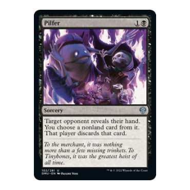 Pilfer (DMU) #102 Uncommon Dominaria United Magic: The Gathering: 2022