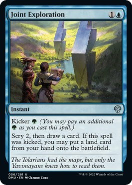 Joint Exploration (DMU) #56 Uncommon (Lightly Played) Dominaria United Magic: The Gathering: 2022