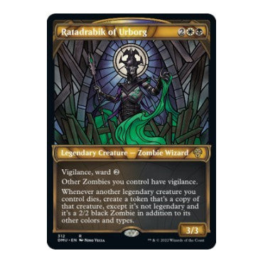 Ratadrabik of Urborg Showcase (DMU) #312 Rare (Foil Lightly Played) Dominaria United Magic: The Gathering: 2022