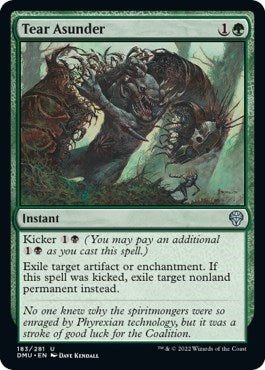 Tear Asunder (DMU) #183 Uncommon Dominaria United Magic: The Gathering: 2022