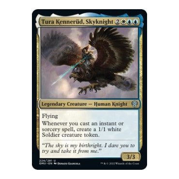 Tura Kennerud Skyknight (DMU) #224 Uncommon Dominaria United Magic: The Gathering: 2022