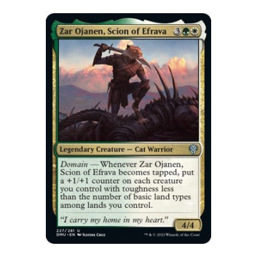 Zar Ojanen, Scion of Efrava (DMU) #227 Uncommon (Lightly Played) Dominaria United Magic: The Gathering: 2022