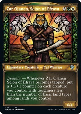 2022 Magic: Dominaria United (DMU) - Zar Ojanen Scion of Efrava Showcase (#326, Uncommon)