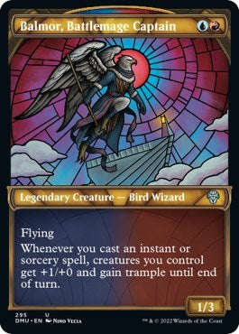 Balmor Battlemage Captain Showcase (DMU) #295 Uncommon Dominaria United Magic: The Gathering: 2022