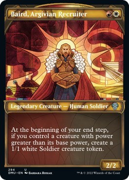 2022 Magic: Dominaria United (DMU) - Baird Argivian Recruiter Showcase (#294, Uncommon) (Lightly Played)