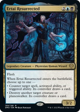 Ertai Resurrected (DMU) #199 Rare (Near Mint) Dominaria United Magic: The Gathering: 2022