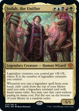 Jodah the Unifier (DMU) #203 Mythic Rare Dominaria United Magic: The Gathering: 2022