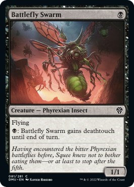 2022 Magic: Dominaria United (DMU) - Battlefly Swarm (#81, Common)
