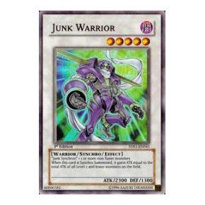 Junk Warrior UR (5DS1) #5DS1-EN041 Ultra Rare (1st Edition Moderately Played) 5D's 2008 Starter Deck YuGiOh: 2008