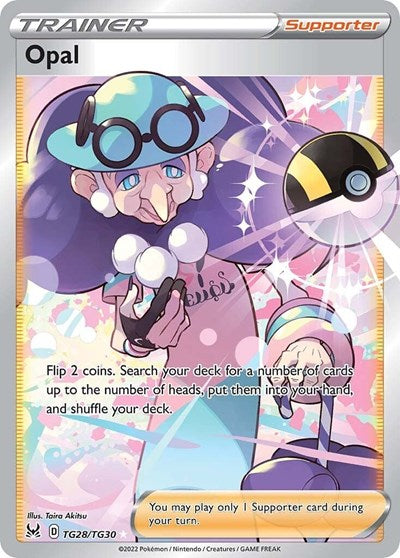 Opal (SWSH11: TG) #TG28/TG30 Ultra Rare (Holofoil Lightly Played) SWSH11: Lost Origin Trainer Gallery Pokemon: 2022