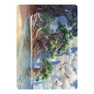 Yavimaya Coast Art Card (ASDMU) #61 Special (Lightly Played) Art Series: Dominaria United Magic: The Gathering: 2022