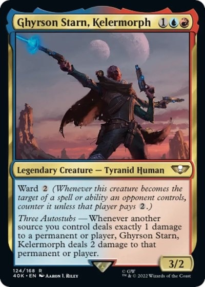 Ghyrson Starn Kelermorph (40K) #124 Rare (Near Mint) Universes Beyond: Warhammer 40,000 Magic: The Gathering: 2022
