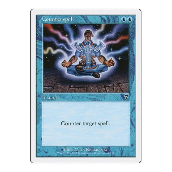 Counterspell (7ED) #67 Common (Heavily Played) 7th Edition Magic: The Gathering: 2001