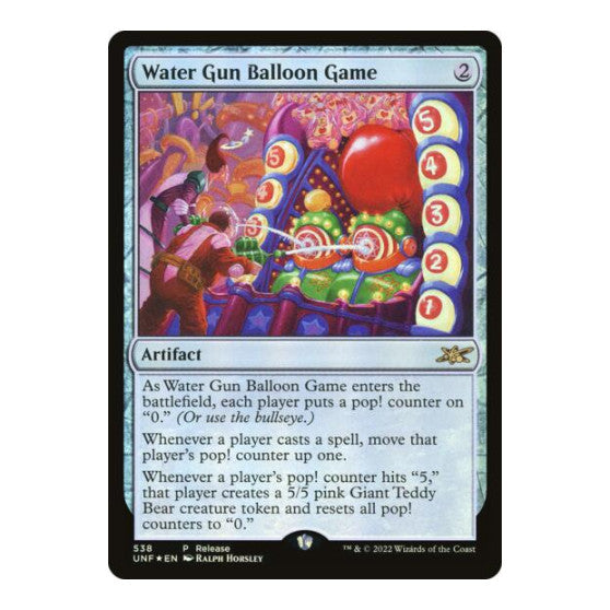 Water Gun Balloon Game (LARP) #538 Promo (Foil Lightly Played) Launch Party & Release Event Promos Magic: The Gathering: 2026
