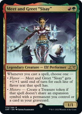 2022 Magic: Unfinity (UNF) - Meet and Greet Sisay (#172, Rare)